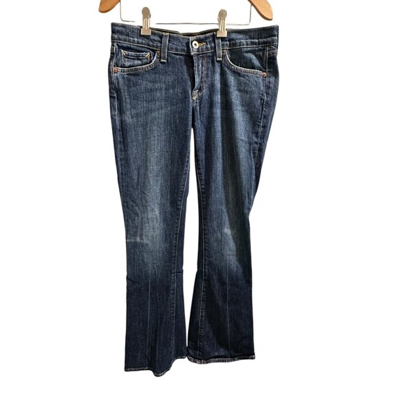 🍒 2/$20 🍒 Lucky Brand Womens Bootcut Blue Denim Jeans sz 6 - Picture 1 of 8
